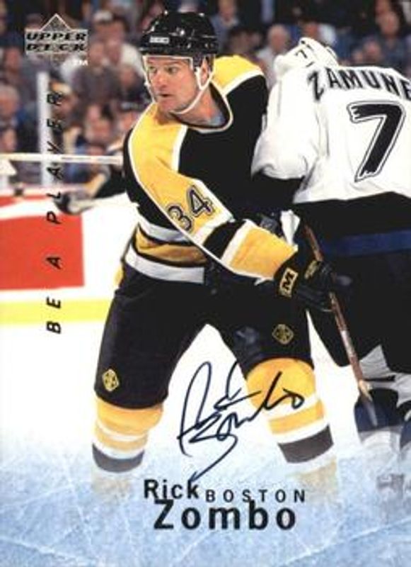 1995 Upper Deck Be a Player #S136 Autographs