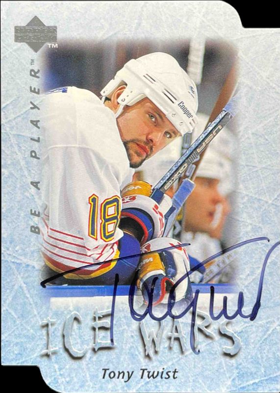 1995 Upper Deck Be a Player #S214 Autographs die-cut