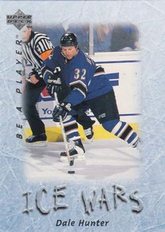 Dale Hunter 1995 Upper Deck Be a Player #213 Base RAW