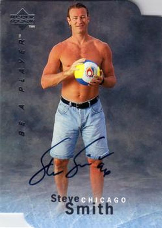 1995 Upper Deck Be a Player #S123 Autographs die-cut