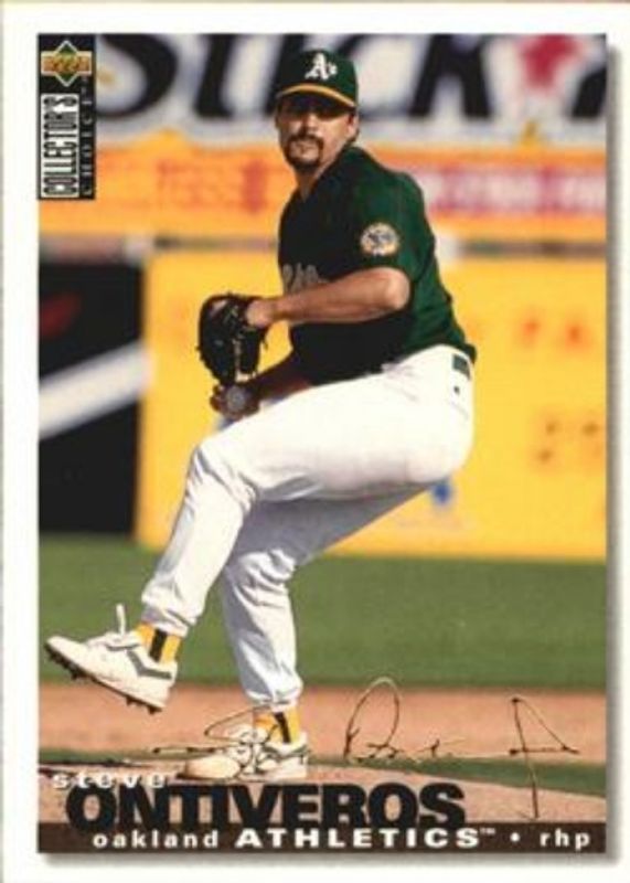 Steve Ontiveros 1995 Collector's Choice #122 Gold Signatures RAW