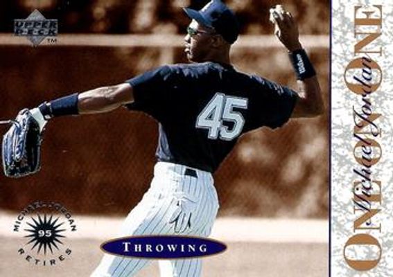 1995 Upper Deck Minor League #1 Michael Jordan One On One