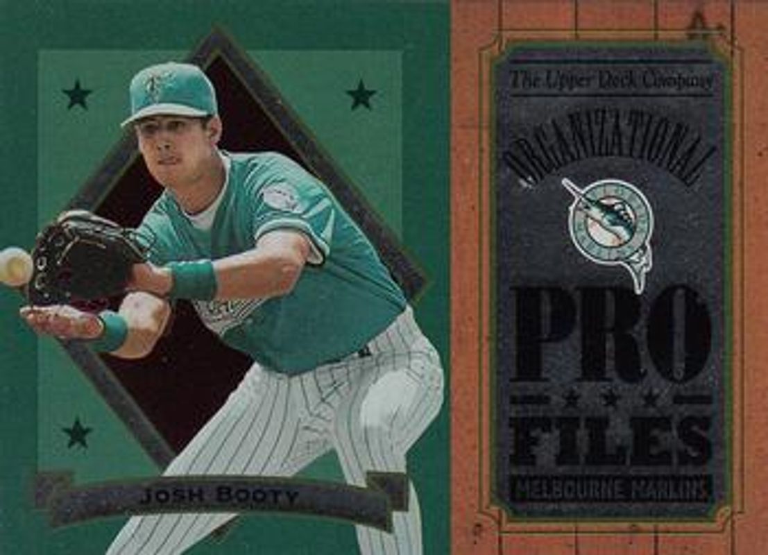 Josh Booty 1995 Upper Deck Minor League #OP~11 Organizational Profiles RAW