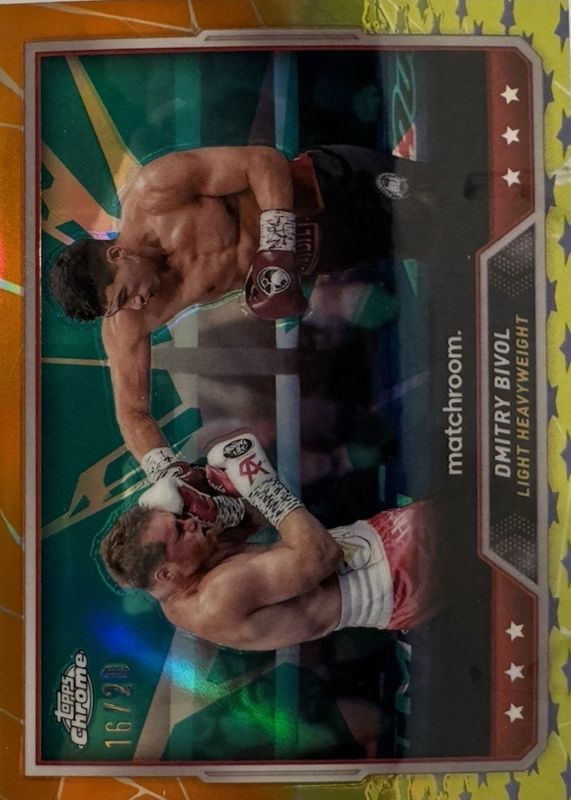 2024 Topps Chrome #43 Orange & Yellow Refractor /20