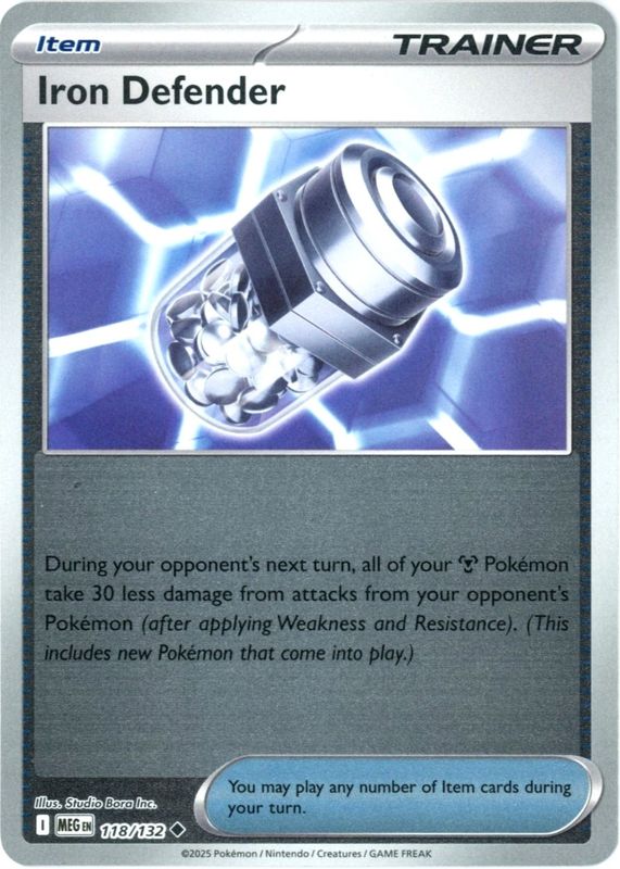 2025 Mega Evolution #118/132 Reverse Holo