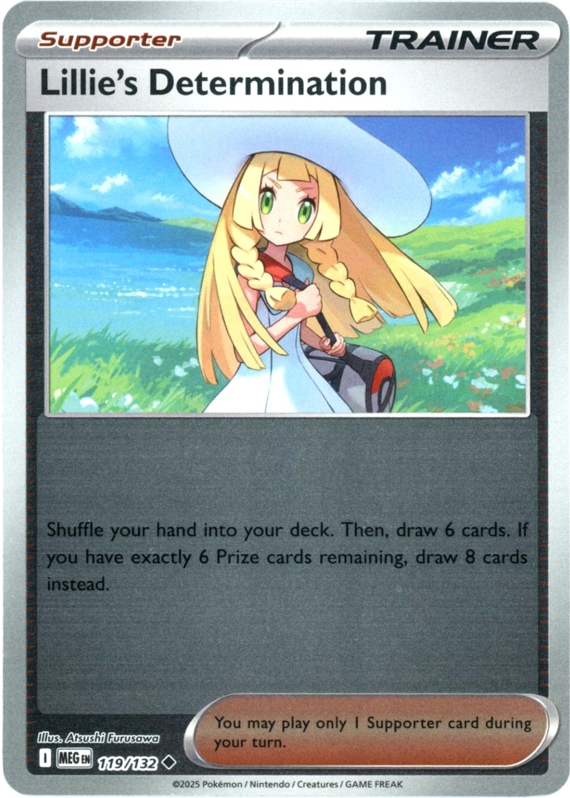 ポケモンカード 2025 Lillie's Determination #086 Pokemon Card Japanese 2025 Lillie's Determination SR 086/063 Mega
