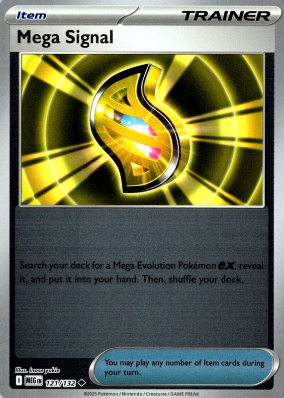 2025 Mega Evolution #121/132 Reverse Holo