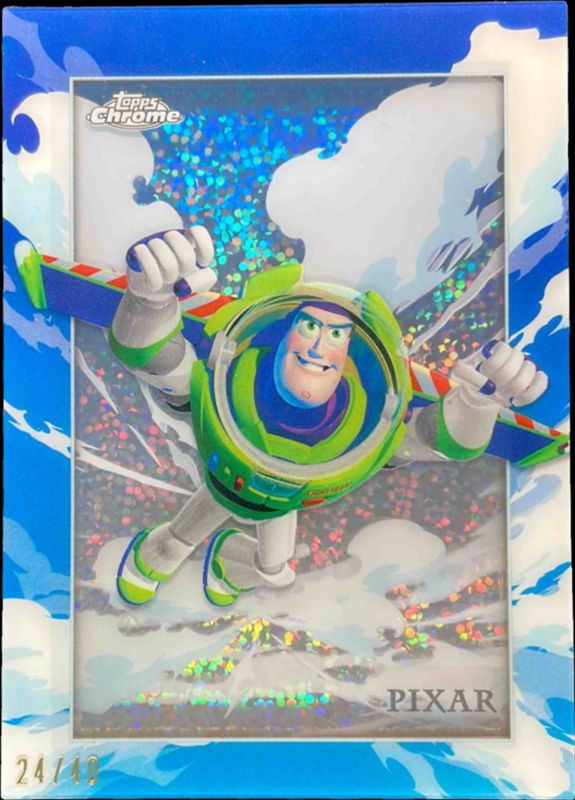 2025 Topps Chrome Disney #AIR-10 Air Disney Shadowbox - Speckle Foil /40