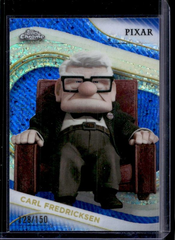 2025 Topps Chrome Disney #173 Blue Mini Diamonds Refractor /150
