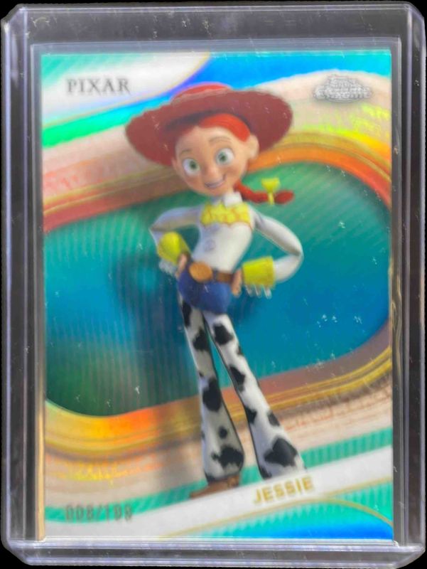 2025 Topps Chrome Disney #94 Aqua Refractor /199