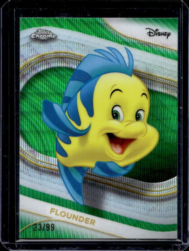 2025 Topps Chrome Disney #60 Green Wave Refractor /99