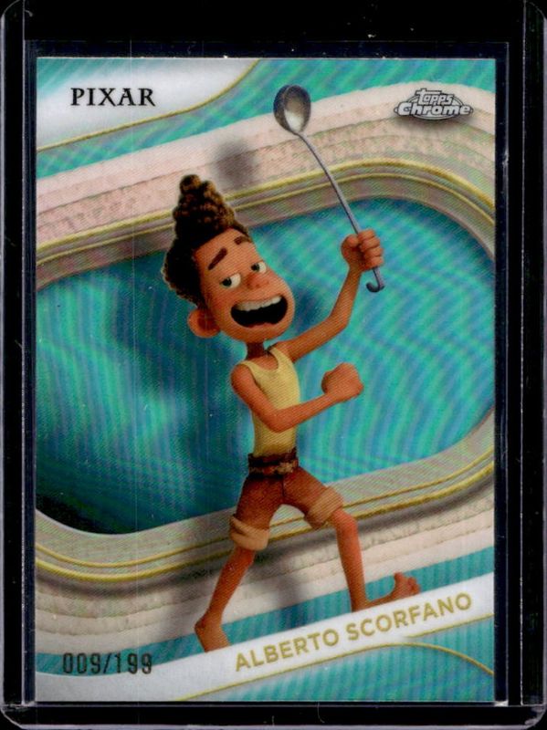 2025 Topps Chrome Disney #182 Aqua Refractor /199