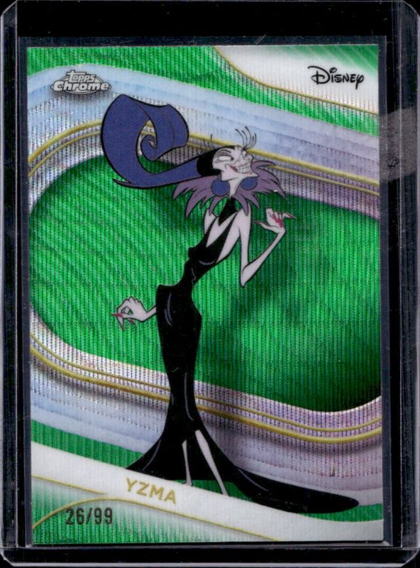 2025 Topps Chrome Disney #24 Green Wave Refractor /99