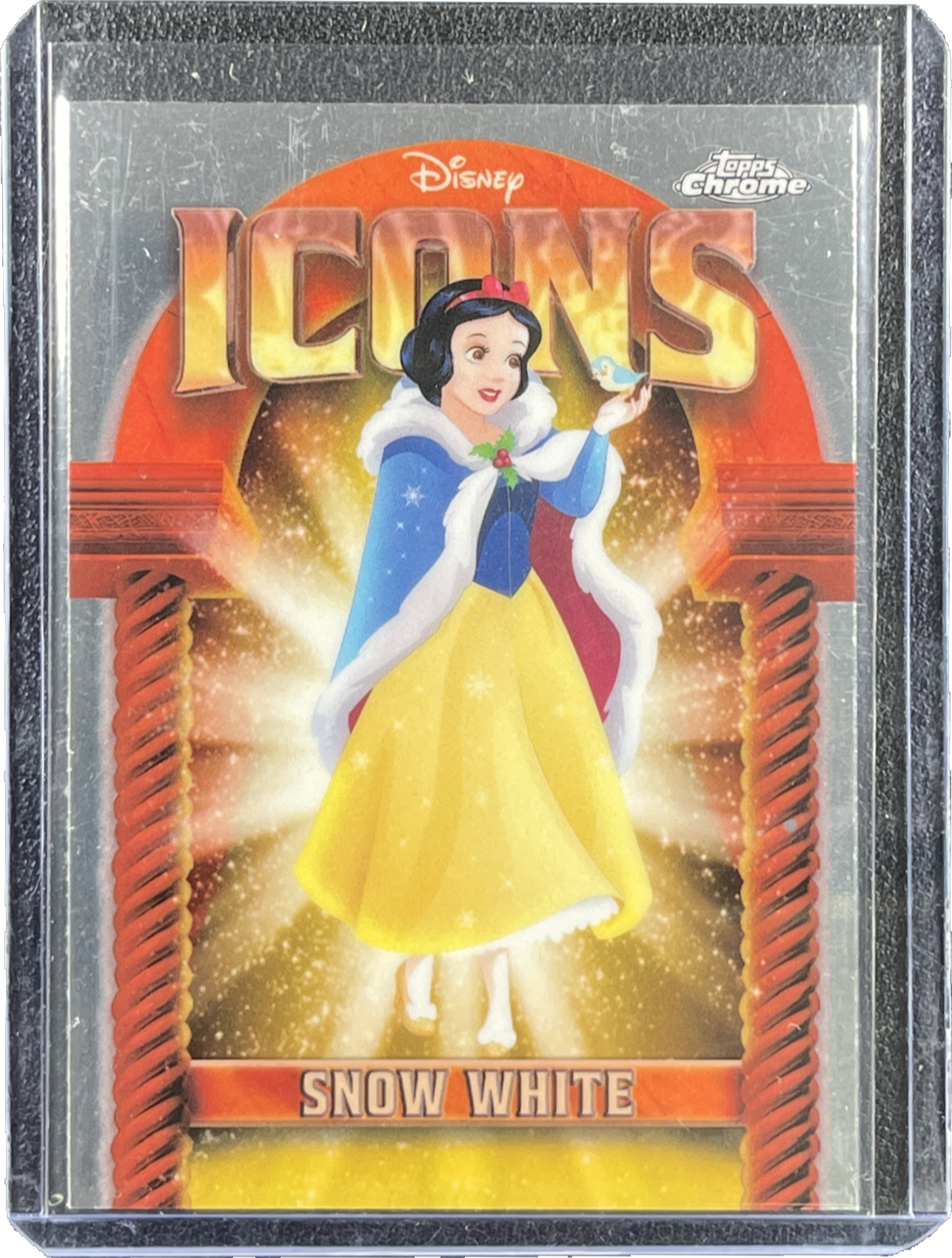 Snow White 2025 Topps Chrome Disney #DI-10 Disney Icons Price