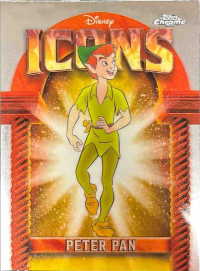 Peter Pan 2025 Topps Chrome Disney #DI-2 Disney Icons Price Guide