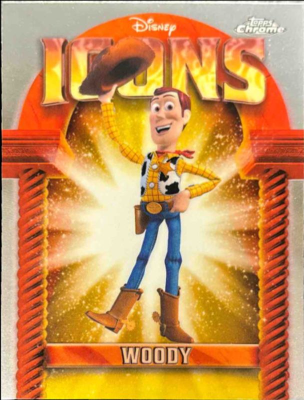 2025 Topps Chrome Disney #DI-25 Disney Icons