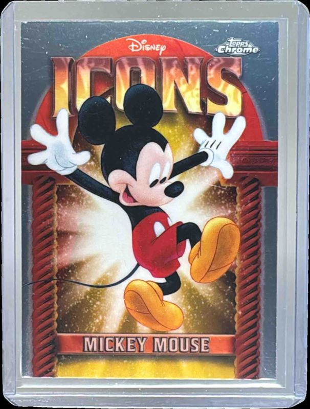 2025 Topps Chrome Disney #DI-1 Disney Icons