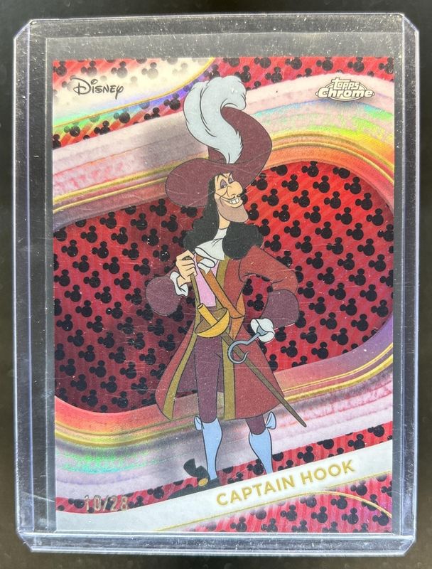 2025 Topps Chrome Disney #160 Mickey Mouse Logo Refractor /28