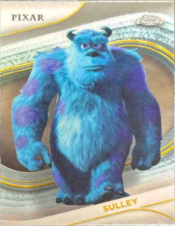 SULLEY /25 Autograph／Topps Chrome Disney 2025 Topps Chrome Disney Sulley John Goodman Red Refractor Auto 5