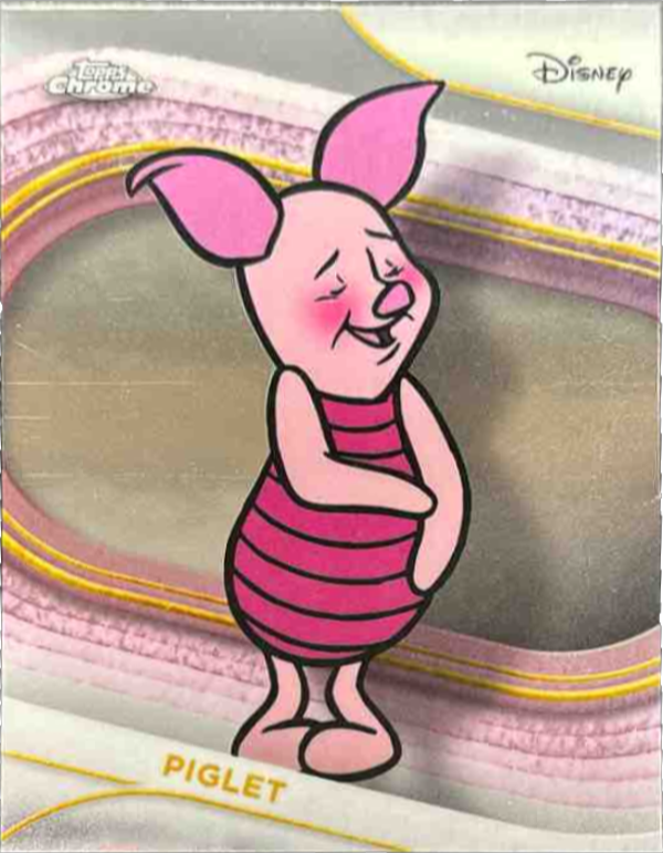 Piglet 2025 Topps Chrome Disney #144 Base Price Guide - Sports