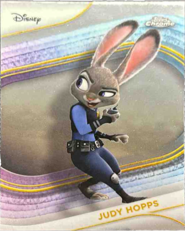 Judy Hopps 2025 Topps Chrome Disney #168 Base Price Guide - Sports