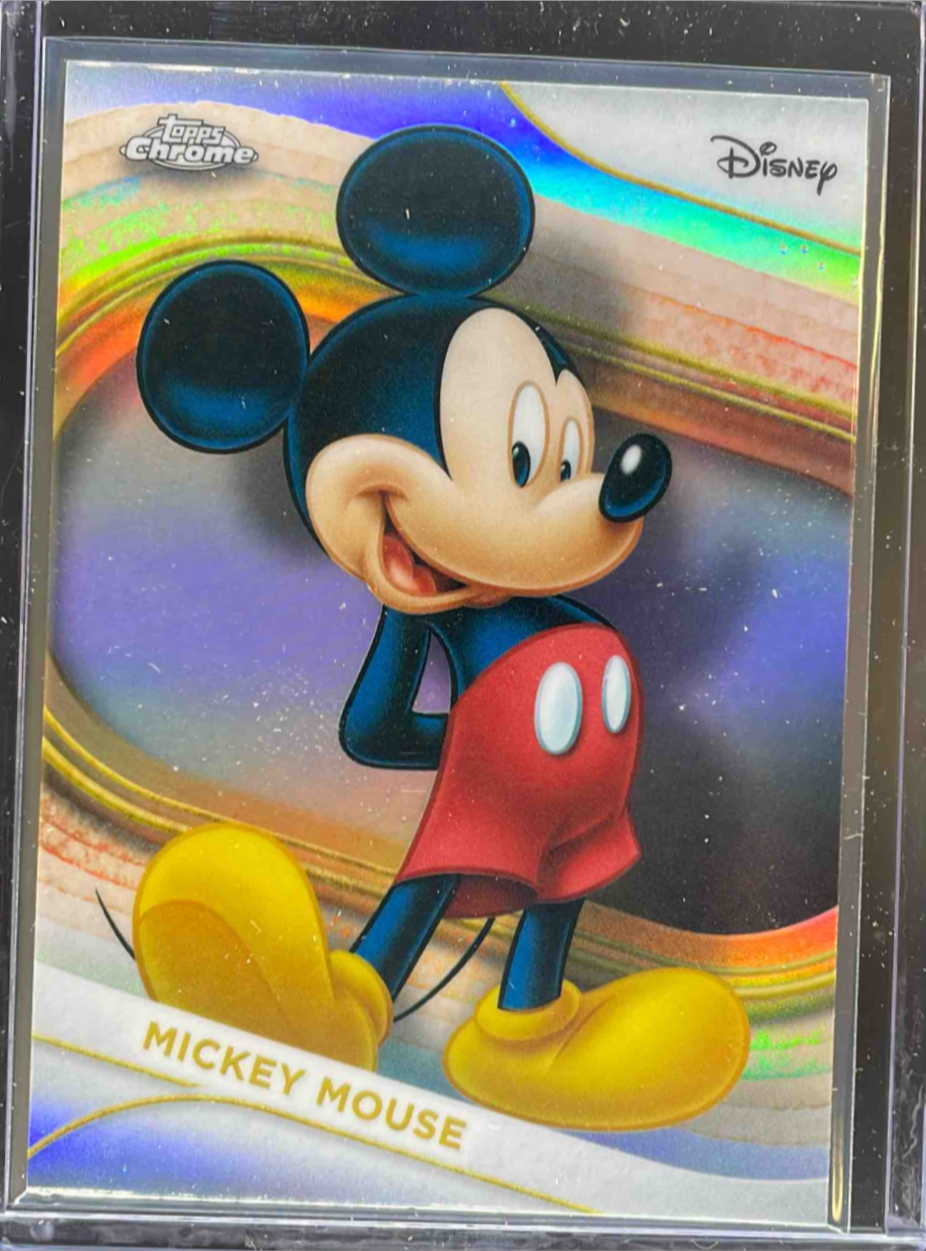 Mickey Mouse 2025 Topps Chrome Disney #1 Refractor Price Guide