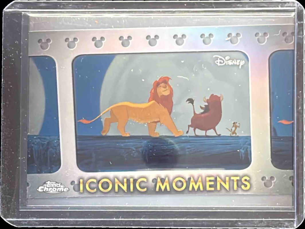 2025 Topps Chrome Disney #IM-1 Iconic Moments