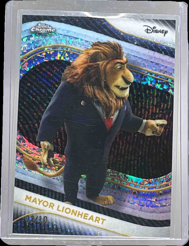 2025 Topps Chrome Disney #170 Black Mini Diamonds Refractor /10