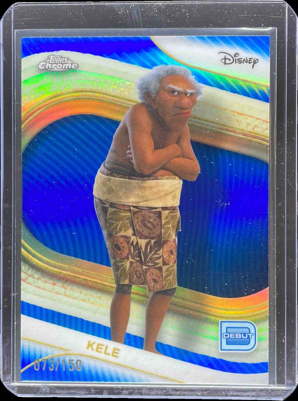 2025 Topps Chrome Disney #13 Blue Refractor /150