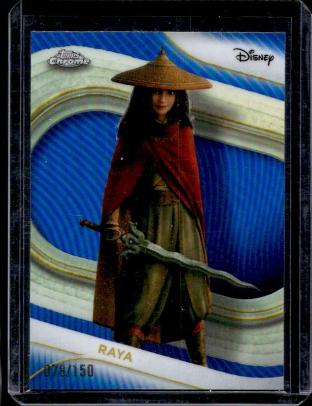 2025 Topps Chrome Disney #192 Blue Refractor /150