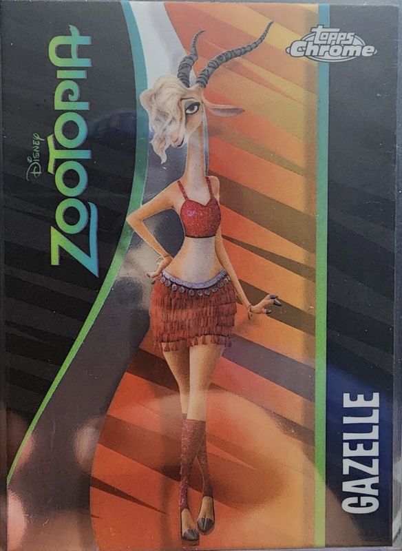 Gazelle 2025 Topps Chrome Disney #ZI-8 Zootopia Icons Price Guide