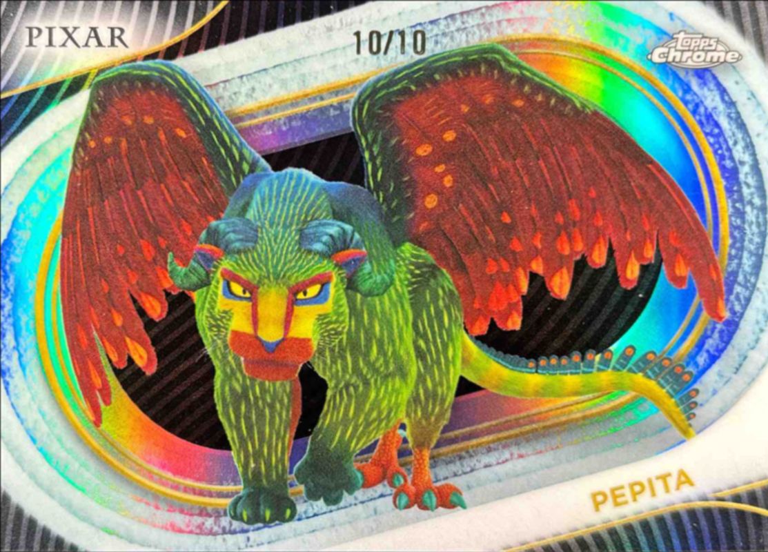 2025 Topps Chrome Disney #74 Black Refractor /10