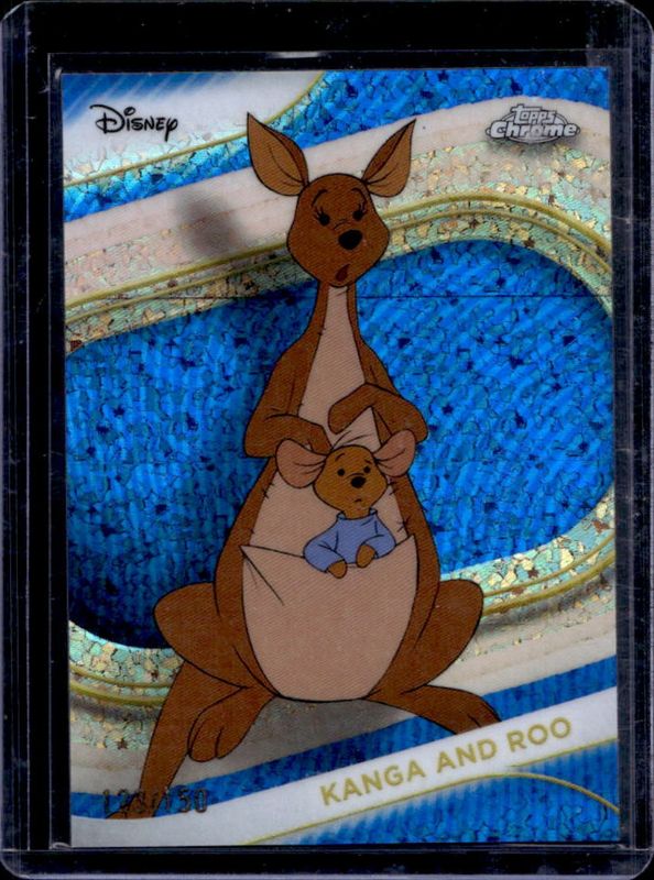 2025 Topps Chrome Disney #146 Blue Mini Diamonds Refractor /150