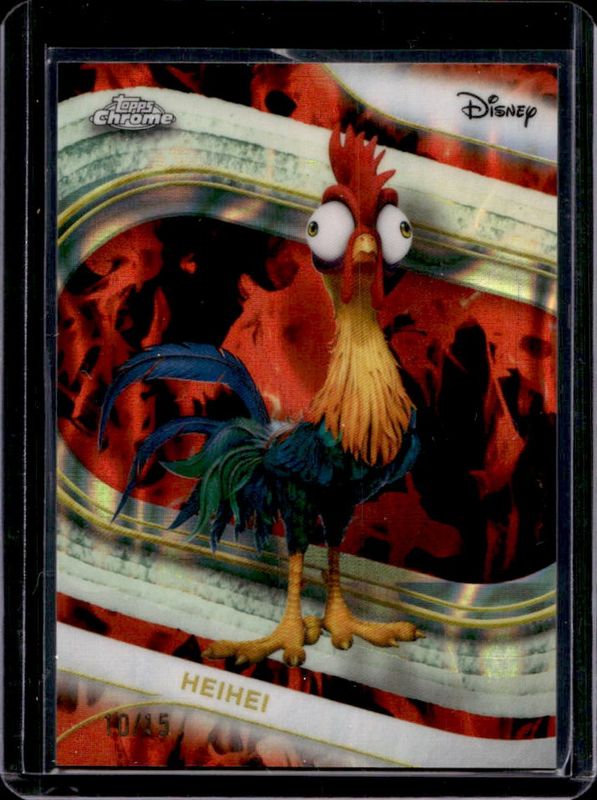 2025 Topps Chrome Disney #19 Toy Story 15th Incinerator Lava Refractor /15