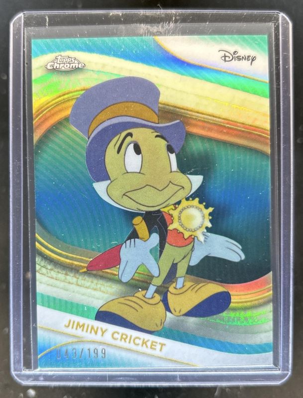 2025 Topps Chrome Disney #86 Aqua Refractor /199