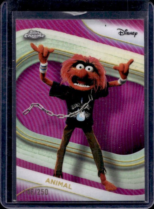 2025 Topps Chrome Disney #124 Pink Refractor /250