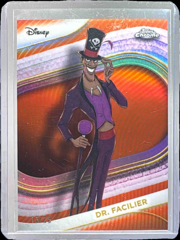 2025 Topps Chrome Disney #31 Orange Refractor /25