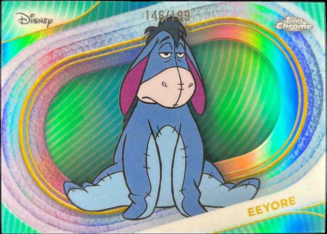 2025 Topps Chrome Disney #143 Aqua Refractor /199