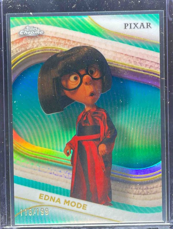 2025 Topps Chrome Disney #154 Aqua Refractor /199