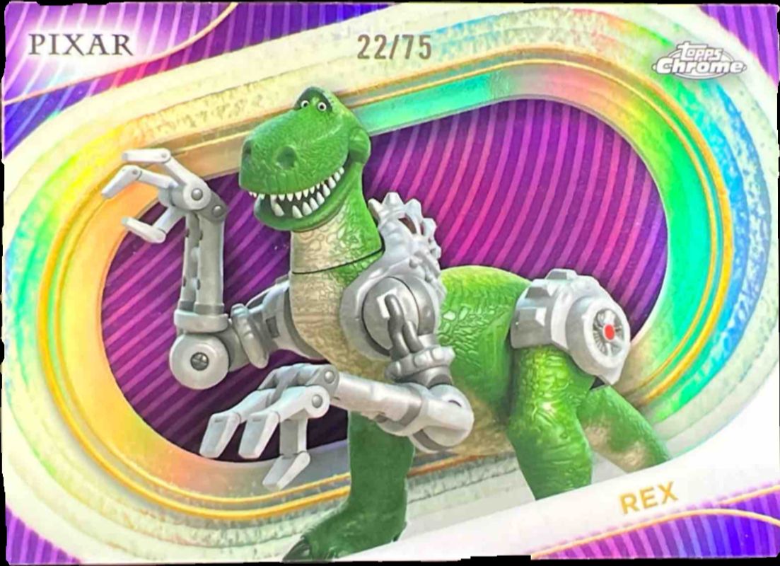 2025 Topps Chrome Disney #92 Purple Refractor /75