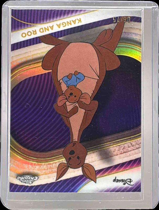 2025 Topps Chrome Disney #146 Purple Refractor /75