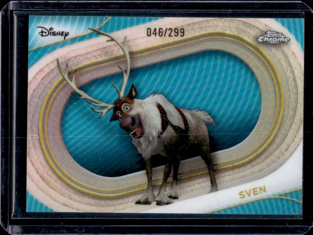 2025 Topps Chrome Disney #112 Teal Refractor /299
