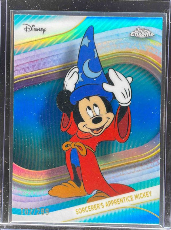 2025 Topps Chrome Disney #190 Teal Refractor /299