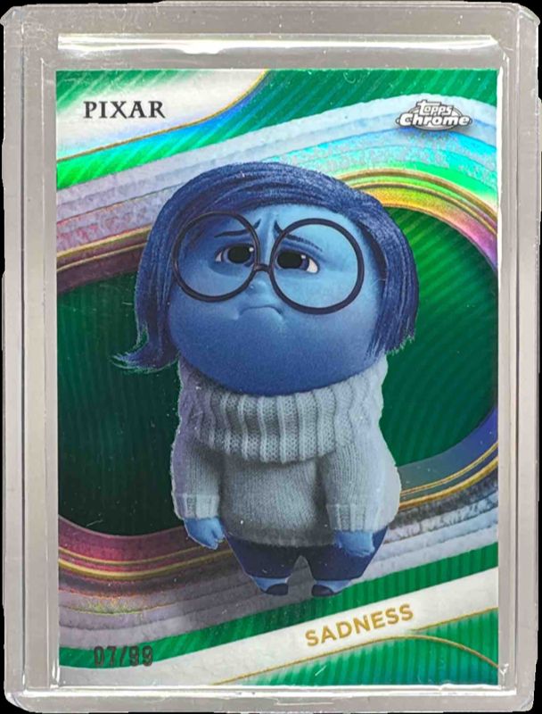 2025 Topps Chrome Disney #83 Green Refractor /99