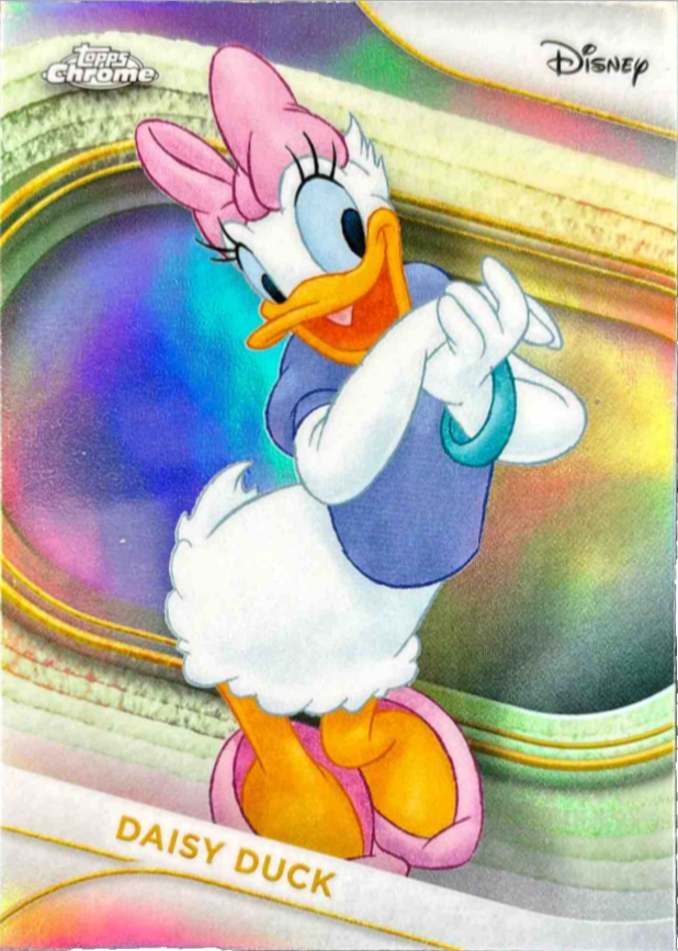 Daisy Duck 2025 Topps Chrome Disney #40 Refractor Price Guide