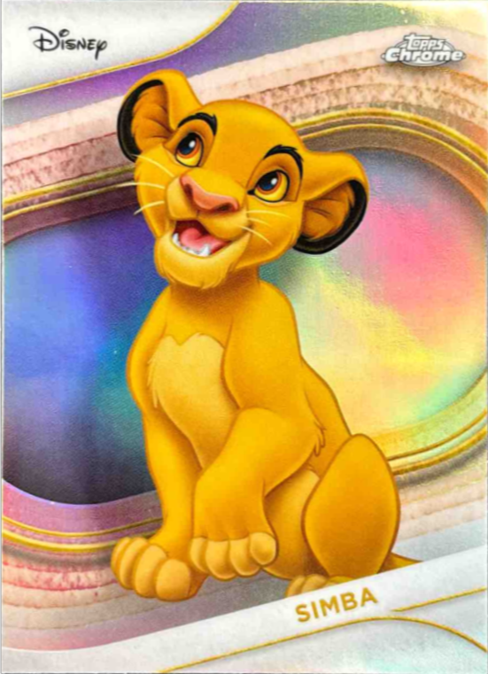 Simba 2025 Topps Chrome Disney #100 Refractor Price Guide - Sports