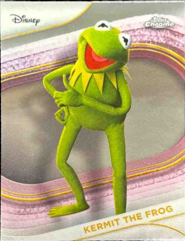 Kermit the Frog 2025 Topps Chrome Disney #122 Base RAW