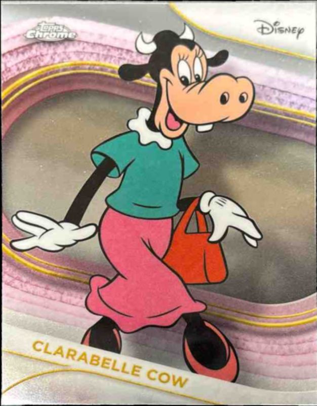 Clarabelle Cow 2025 Topps Chrome Disney #165 Base RAW