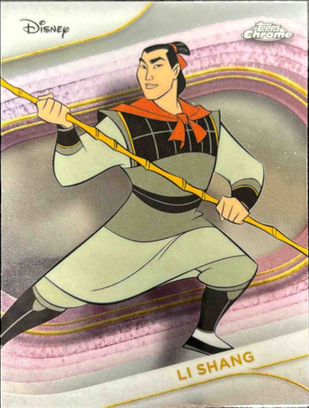 Li Shang 2025 Topps Chrome Disney #41 Base RAW