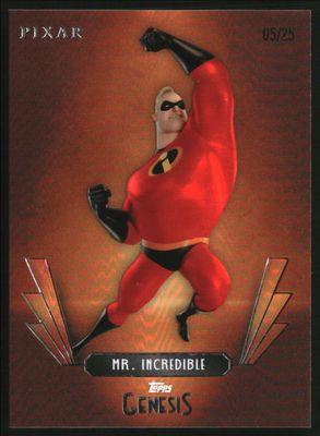 2025 Topps Disney Genesis #53 Orange Foil /25